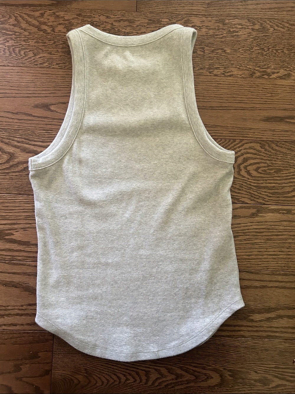 Essential Rib Tuckable Crew Tank - Picture 2 of 4